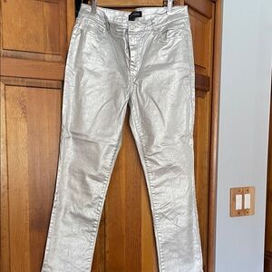 Boston proper Silver Straight Leg Women's Jeans